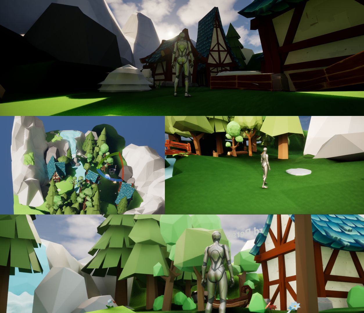 <b>Observation:</b> There were some issues with floating object and materials without textures in the map from project 2. <br><br>
      <b>Research:</b> With the help of my brother he was able to explain that merged maps will render as one mesh. So if I wanted the lighting to work properly, the items will have to be imported separately as individual meshes.<br><br>
      <b>Action 1:</b> I went to ensure that all materials were exported and connected to the mesh properly.<br><br>
      <b>Action 2:</b> With the floating objects, I moved them so they are touching the ground. Any other minor issues can be moved after it is imported into unreal.<br><br>
      <b>Action 3:</b> With the textures that don’t work, I followed the tutorials and added the textures by dragging them into my content drawer. This will automatically create a material using the uploaded texture.<br><br>
      <b>Research:</b> <a href='https://www.youtube.com/watch?v=GQKwYVBI2wo' target='_blank'>Youtube</a>